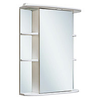 Зеркало-шкаф для ванной комнаты "Гиро 55" правый, 24 х 55 х 75 см