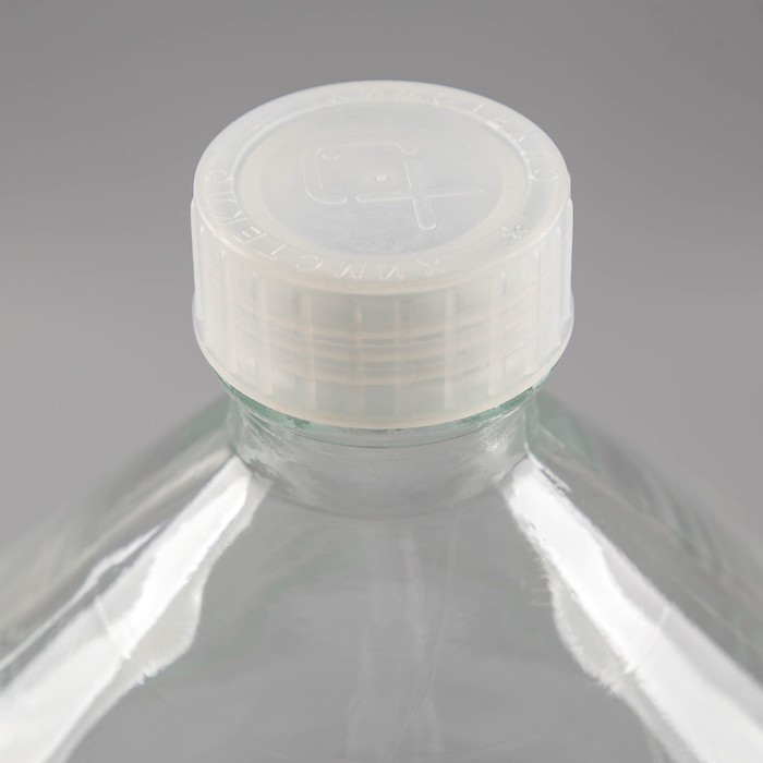 Бутыль стеклянная «Рифлёная», 15 л, с крышкой - фото 3 - id-p225064004