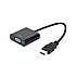 Переходник конвертер HDMI - VGA Cablexpert A-HDMI-VGA-04, длина 0,15 м, фото 2