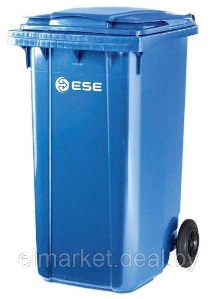 Мусорный контейнер ESE 240 л синий - фото 1 - id-p225064336