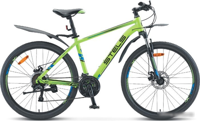 Велосипед Stels Navigator 640 MD 26 V010 р.19 2023 (зеленый) - фото 1 - id-p225066012