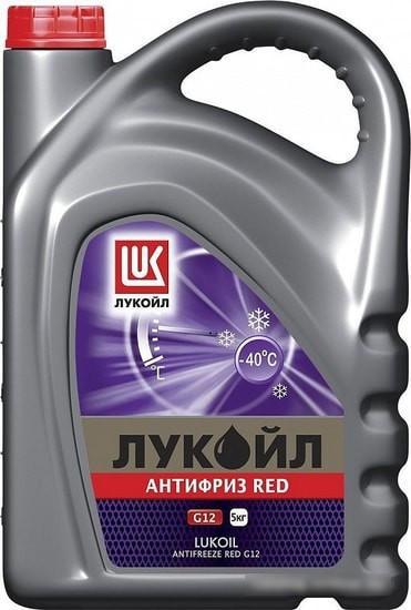 Лукойл G12 Red 5кг - фото 1 - id-p225066893