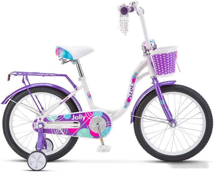Детский велосипед Stels Jolly 18 V010 2021 (белый) - фото 1 - id-p225066059