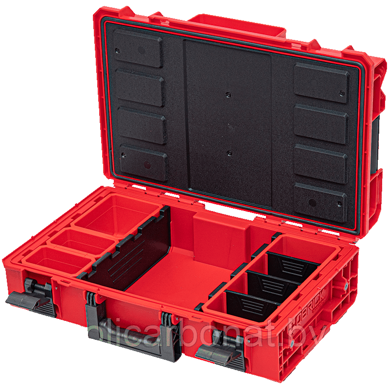 Ящик для инструментов Qbrick System ONE 200 Profi 2.0 RED Ultra HD Custom, красный - фото 3 - id-p225065109