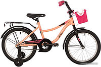 Детский велосипед Novatrack Wind Girl 18 2022 184WIND.CRL22 (коралловый)