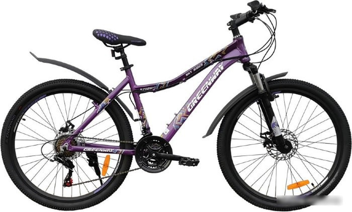 Велосипед Greenway 6702M р.16 2020 (фиолетовый) - фото 1 - id-p225066100