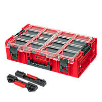 Органайзер Qbrick System ONE Organizer 2XL 2.0 RED Ultra HD Custom + 2x ONE Connect Adapter, красный