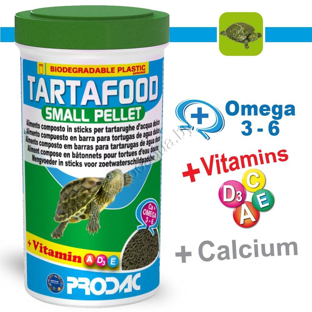 Prodac Корм для пресноводных черепах PRODAC Tartafood Small Pellet мелкие гранулы 100 мл./35 гр
