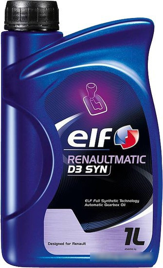 Трансмиссионное масло Elf Renaultmatic D3 SYN 1л - фото 1 - id-p225067148