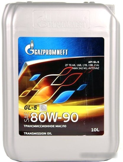 Трансмиссионное масло Gazpromneft GL-5 80W-90 10л - фото 1 - id-p225067154