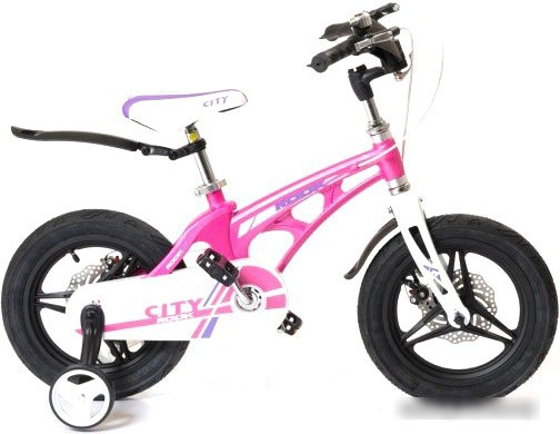 Детский велосипед Rook City 14 (розовый) - фото 1 - id-p225067161