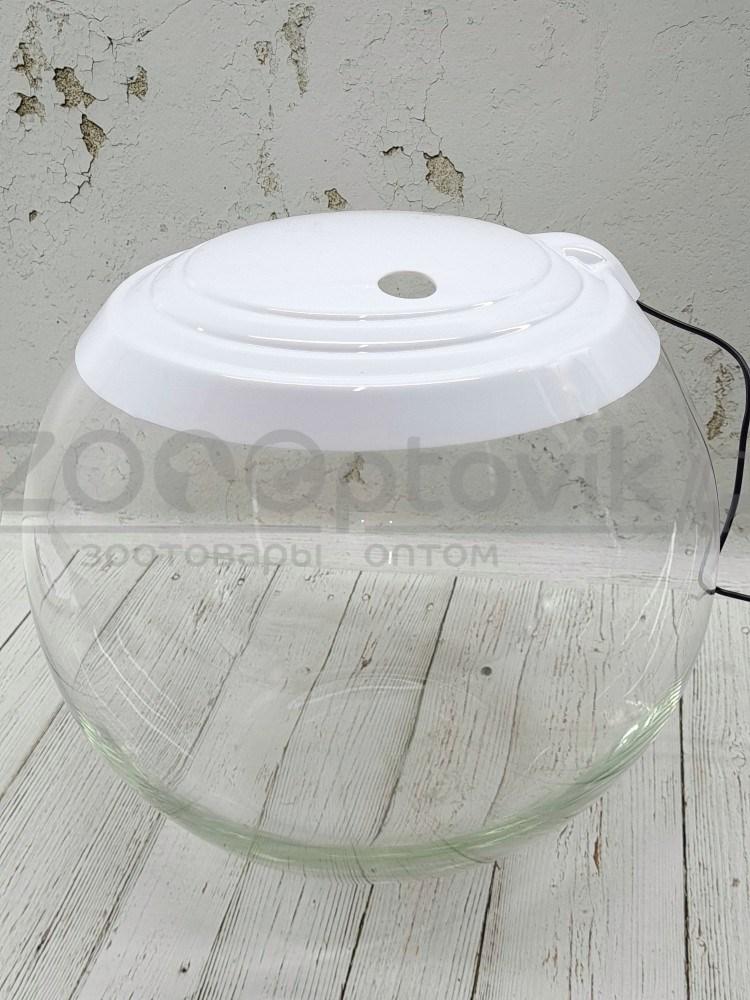 ZooAqua Белая крышка для аквариума 13 литров с Led светильником - фото 6 - id-p225067229