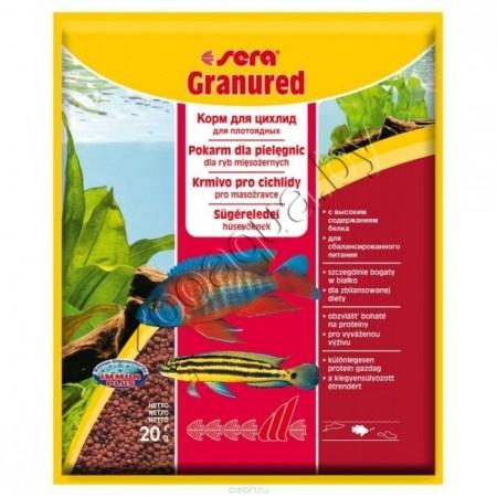 Sera Sera Корм гранулы для мелких цихлид "Granured", пакетик, 20 гр