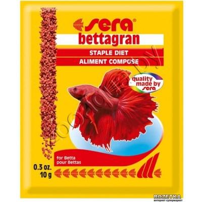 Sera Sera Корм гранулы для петушков "Bettagran", 10 гр