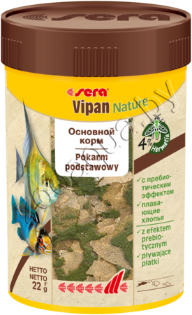 Sera Sera Корм хлопья для всех рыб "Vipan Nature", 100 мл