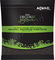 AQUAEL Гравий для аквариумов декоративный Aquael AQUA DECORIS черный 2-3 мм., 1кг