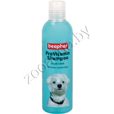 Beaphar Beaphar Pro Vitamin Shampoo For White Coats Dog - Провитаминный шампунь с алоэ вера для собак белого и