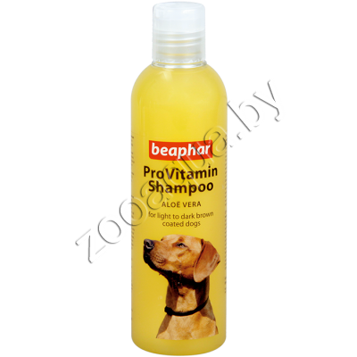 Beaphar Beaphar Pro Vitamin Shampoo Yellow/Gold Провитаминный шампунь с алоэ вера для ухода за шерстью собак - фото 1 - id-p225067321