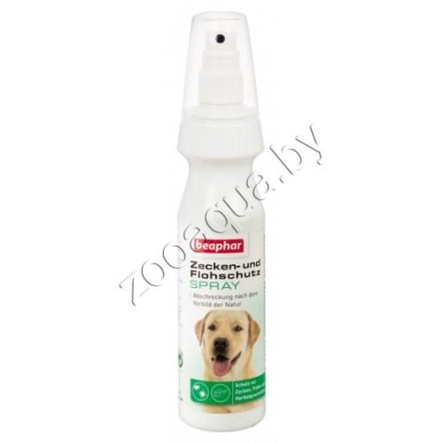 Beaphar Вeaphar Spot on spray for dogs / Cпрей от блох и клещей для собак с экстрактом маргозы, 150 мл - фото 1 - id-p225067322