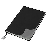 Ежедневник Flexy Latte Soft Touch Black Edition Color А5, черный/серый, недатированный, в гибкой обложке