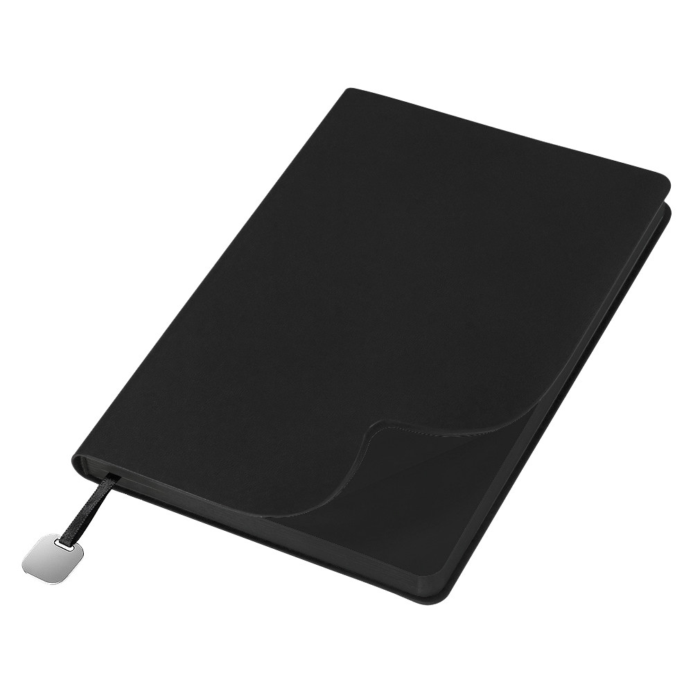 Ежедневник Flexy Latte Soft Touch Black Edition Color А5, черный/черный, недатированный, в гибкой обложке - фото 1 - id-p225065505