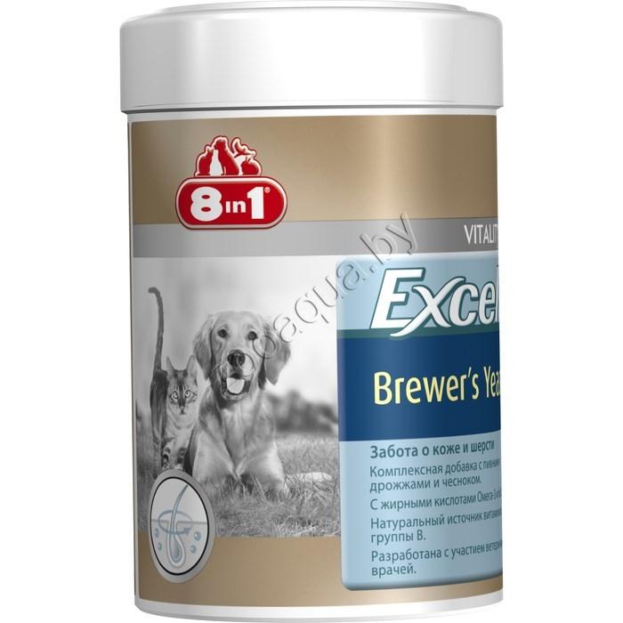 8 in 1 8in1 Excel Brewer's Yeast 260TB 24RU/ Бреверс-пивные дрожжи д/собак 260 таблеток