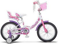 Детский велосипед Stels Echo 16 2022 (белый/розовый)