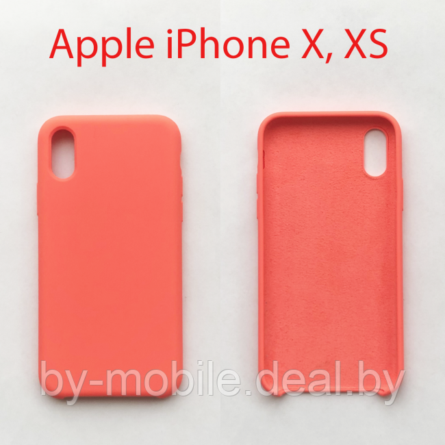 Чехол бампер для Apple iPhone 10, X, Xs розовый - фото 1 - id-p225067695