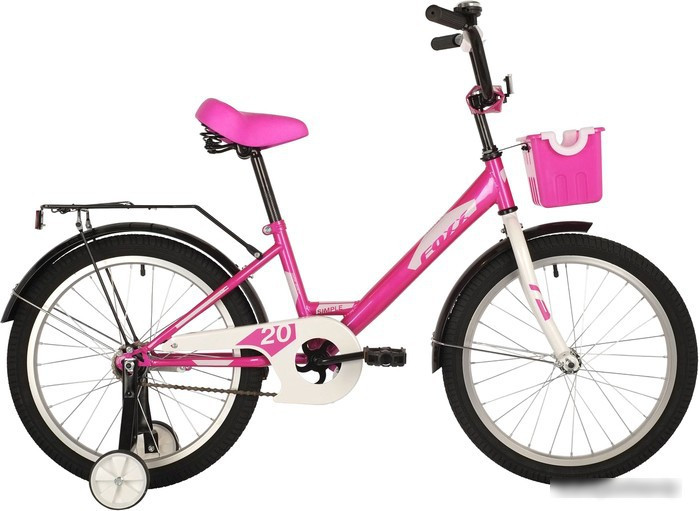 Детский велосипед Foxx Simple 20 2021 (розовый) - фото 1 - id-p225066808