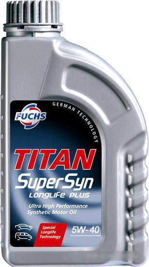 Моторное масло Fuchs Titan Supersyn Longlife 5W-40 1л - фото 1 - id-p225066827