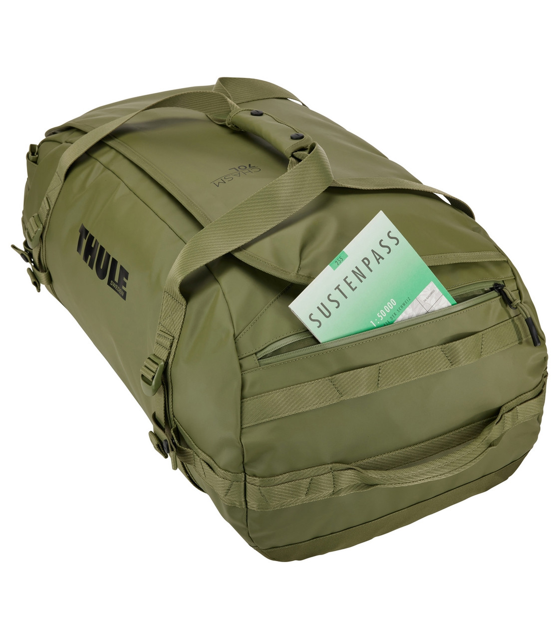 TDSD303OLVN Спортивная сумка Thule CHASM 70L, зеленая, 3204994 - фото 6 - id-p225076463
