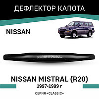 Дефлектор капота Defly, для Nissan Mistral (R20), 1997-1999