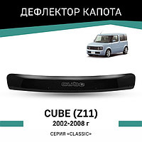 Дефлектор капота Defly, для Nissan Cube (Z11), 2002-2008