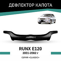 Дефлектор капота Defly, для Toyota Runx (E120), 2001-2002