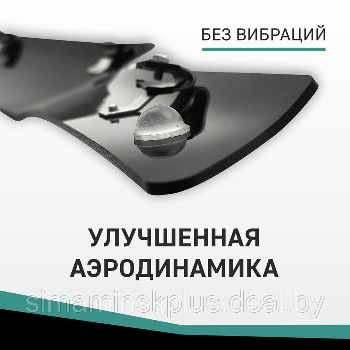 Дефлектор капота Defly, для Hyundai Creta, 2015-2021 - фото 3 - id-p225077242