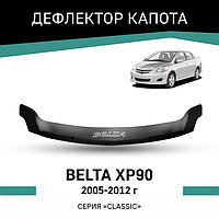 Дефлектор капота Defly, для Toyota Belta (XP90), 2005-2012