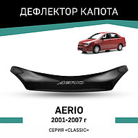 Дефлектор капота Defly, для Suzuki Aerio, 2001-2007