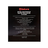 Электробритва Sakura SA-5424BK, АКБ, сеточная, 2 плавающие головки, сухое бритьё, фото 6