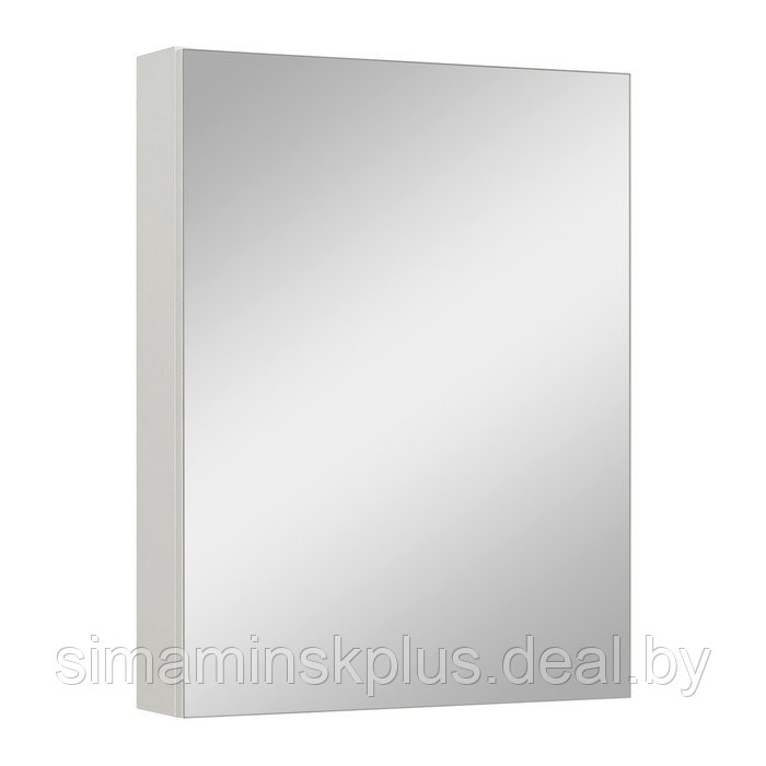 Зеркало-шкаф для ванной комнаты "Лада 50" белый, 12 х 50 х 65 см - фото 1 - id-p225077580