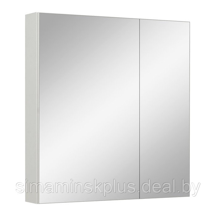 Зеркало-шкаф для ванной комнаты "Лада 60" белый, 12 х 60 х 65 см - фото 1 - id-p225077588