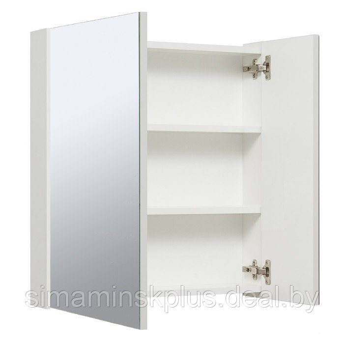 Зеркало-шкаф для ванной комнаты "Лада 60" белый, 12 х 60 х 65 см - фото 2 - id-p225077588