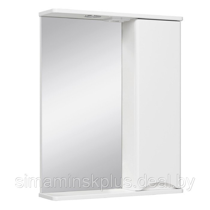 Зеркало-шкаф для ванной комнаты "Афина 60"правый, 16 х 60 х 80 см - фото 1 - id-p225077600