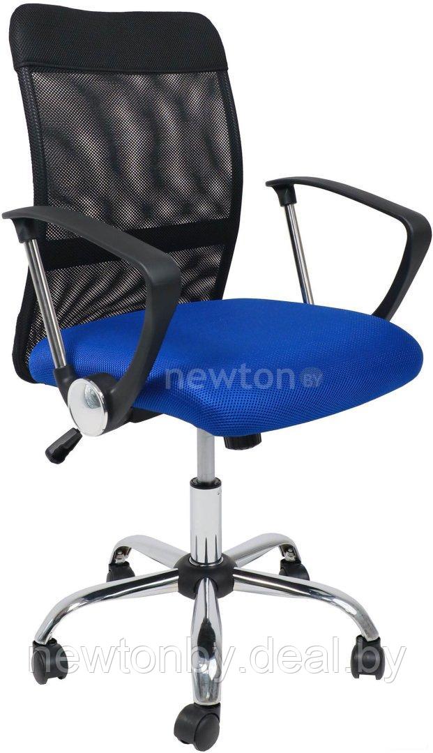 Кресло AksHome Aria light Eco (черный/сетка синий) - фото 1 - id-p225078155