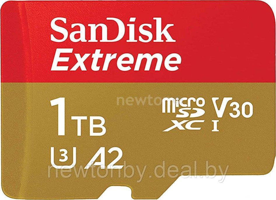 Карта памяти SanDisk Extreme microSDXC SDSQXAV-1T00-GN6MN 1TB - фото 1 - id-p225078244