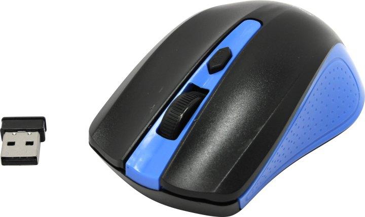 Манипулятор SmartBuy One Wireless Optical Mouse SBM-352AG-BK (RTL) USB 4btn+Roll беспроводная - фото 1 - id-p225078093