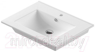 Умывальник Sanita Luxe Quadro 75 / QDR75SLWB01 - фото 1 - id-p225079283