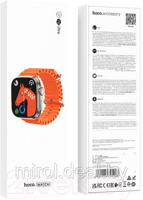 Умные часы Hoco Y12 Ultra Call Version - фото 4 - id-p225079293