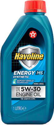 Моторное масло Texaco Havoline Energy MS 5W30 / 801735NKE - фото 1 - id-p225079385