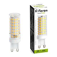 Лампа светодиодная Led Feron LB-434 G9 9W 4000K 38147