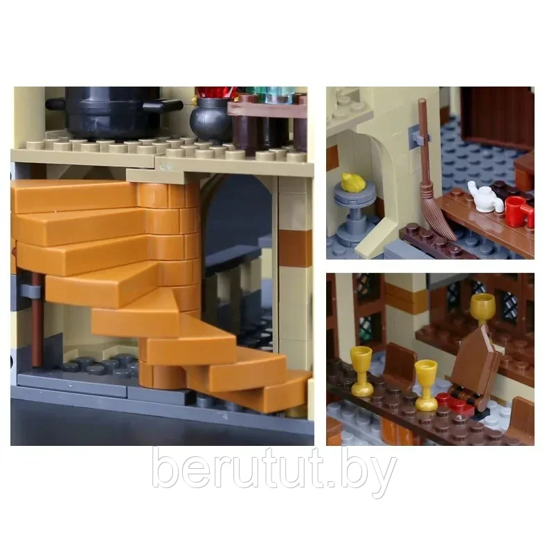 Конструктор Гарри Поттер Большой зал Хогвартса 938 деталей аналог Лего - фото 8 - id-p225081536